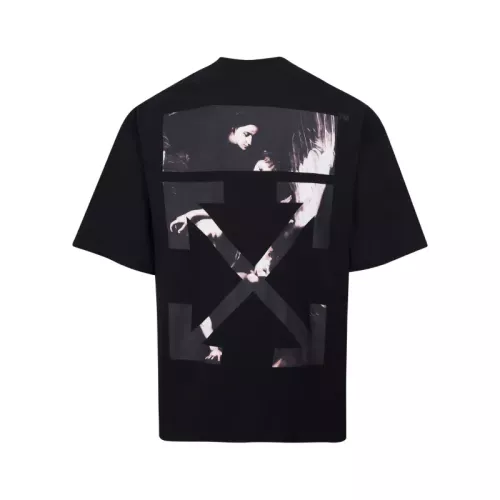 Off-White T-Shirts Short Sleeved For Unisex #1389832 $40.00 USD, Wholesale Replica Off-White T-Shirts