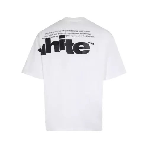Replica Off-White T-Shirts Short Sleeved For Unisex #1389834 $40.00 USD for Wholesale