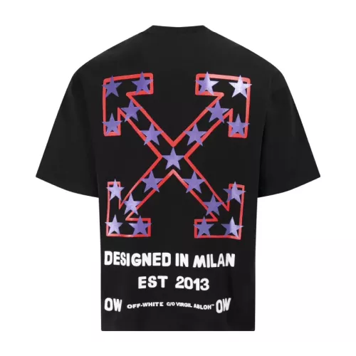 Off-White T-Shirts Short Sleeved For Unisex #1389837 $40.00 USD, Wholesale Replica Off-White T-Shirts