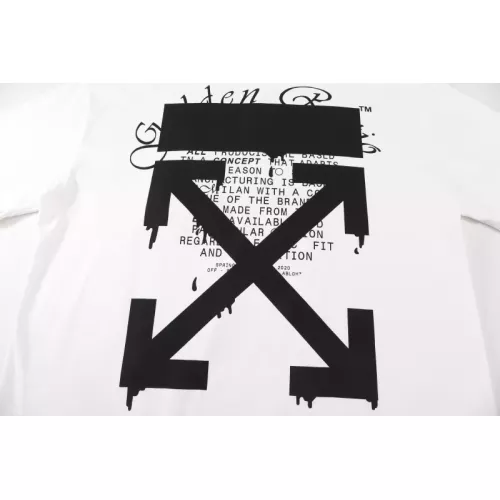 Replica Off-White T-Shirts Short Sleeved For Unisex #1389847 $40.00 USD for Wholesale