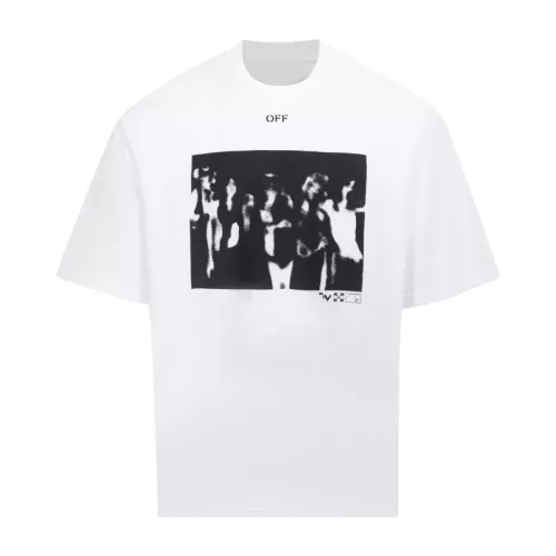 Off-White T-Shirts Short Sleeved For Unisex #1389849 $40.00 USD, Wholesale Replica Off-White T-Shirts