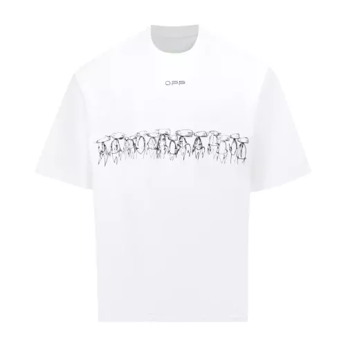 Replica Off-White T-Shirts Short Sleeved For Unisex #1389852 $40.00 USD for Wholesale