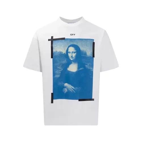 Off-White T-Shirts Short Sleeved For Unisex #1389855 $41.00 USD, Wholesale Replica Off-White T-Shirts