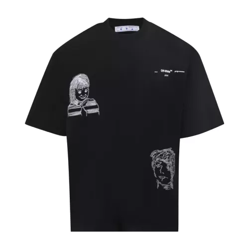 Off-White T-Shirts Short Sleeved For Unisex #1389857 $42.00 USD, Wholesale Replica Off-White T-Shirts