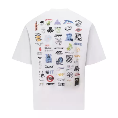 Off-White T-Shirts Short Sleeved For Unisex #1389862 $42.00 USD, Wholesale Replica Off-White T-Shirts