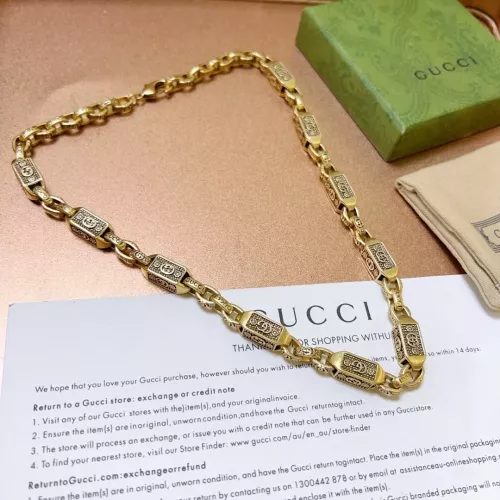Replica Gucci Necklaces #1389871 $52.00 USD for Wholesale
