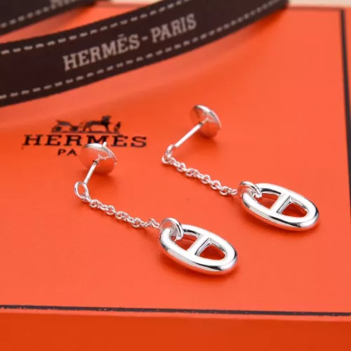 Replica Hermes Earrings For Women #1389898 $42.00 USD for Wholesale