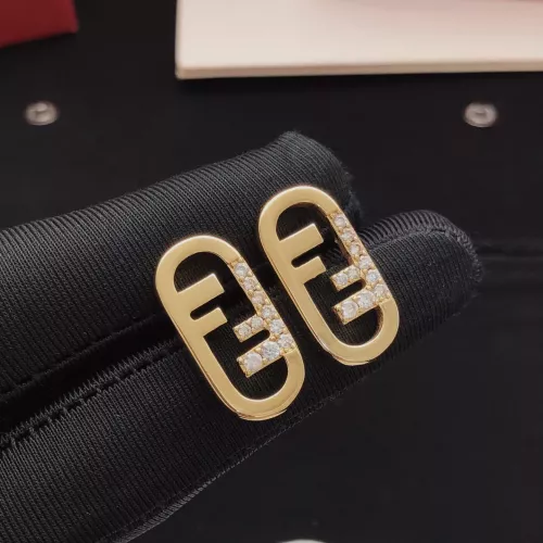 Replica Fendi Earrings For Women #1389992 $29.00 USD for Wholesale