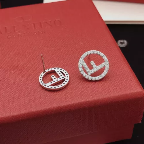 Replica Fendi Earrings For Women #1389993 $27.00 USD for Wholesale
