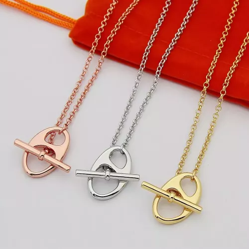 Replica Hermes Necklaces #1390066 $25.00 USD for Wholesale