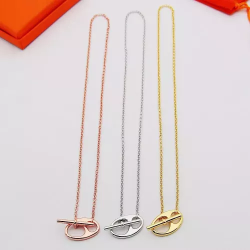 Replica Hermes Necklaces #1390066 $25.00 USD for Wholesale