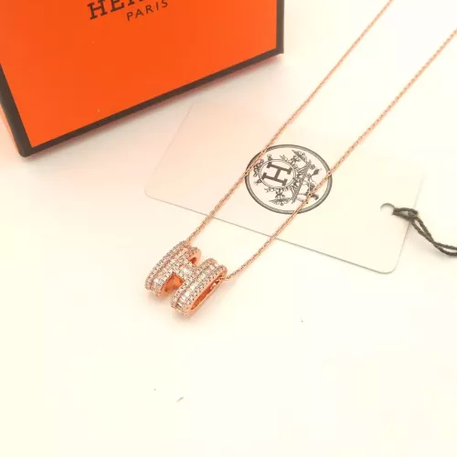 Replica Hermes Necklaces #1390073 $27.00 USD for Wholesale