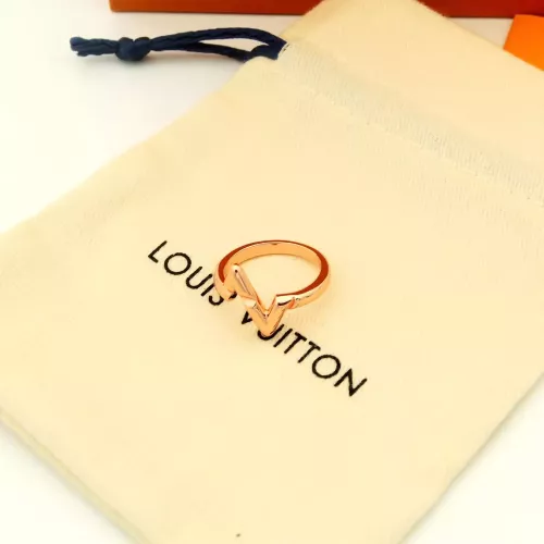 Louis Vuitton LV Rings In Rose Gold #1390153 $23.00 USD, Wholesale Replica Louis Vuitton LV Rings