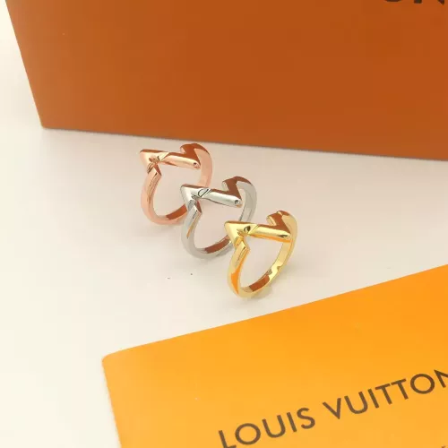 Replica Louis Vuitton LV Rings In Gold #1390154 $23.00 USD for Wholesale