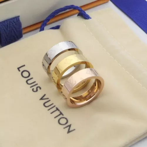 Replica Louis Vuitton LV Rings In Rose Gold #1390167 $25.00 USD for Wholesale