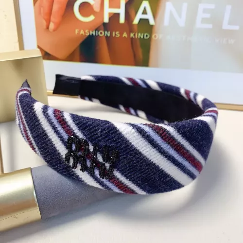 Replica MIU MIU Headband For Women #1390185 $27.00 USD for Wholesale