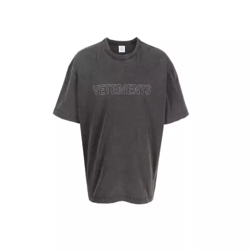 VETEMENTS T-Shirts Short Sleeved For Unisex #1390240 $36.00 USD, Wholesale Replica VETEMENTS T-Shirts