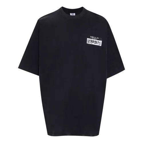 VETEMENTS T-Shirts Short Sleeved For Unisex #1390245 $40.00 USD, Wholesale Replica VETEMENTS T-Shirts