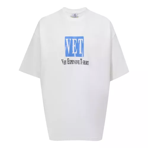 VETEMENTS T-Shirts Short Sleeved For Unisex #1390268 $36.00 USD, Wholesale Replica VETEMENTS T-Shirts