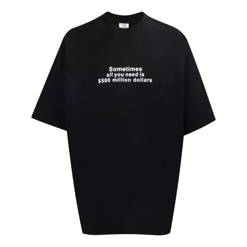 VETEMENTS T-Shirts Short Sleeved For Unisex #1390273 $36.00 USD, Wholesale Replica VETEMENTS T-Shirts