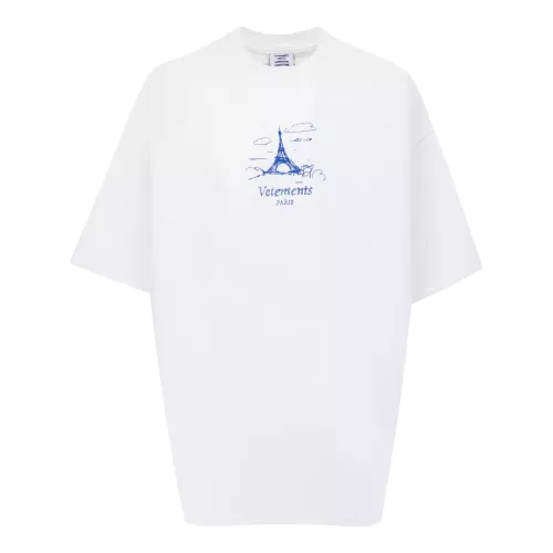 VETEMENTS T-Shirts Short Sleeved For Unisex #1390281 $36.00 USD, Wholesale Replica VETEMENTS T-Shirts
