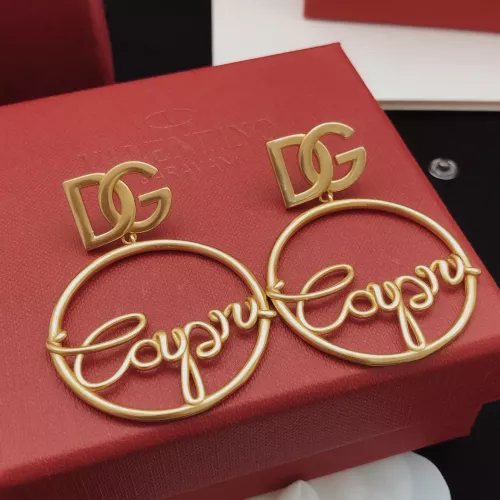 Replica Dolce & Gabbana D&G Earrings For Women #1390284 $32.00 USD for Wholesale