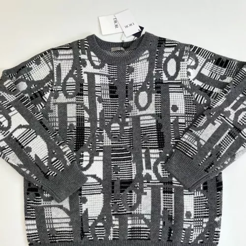 Replica Christian Dior Sweaters Long Sleeved For Unisex #1390318 $80.00 USD for Wholesale
