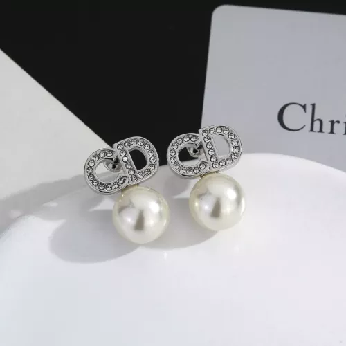 Replica Christian Dior Earrings For Women #1390390 $27.00 USD for Wholesale