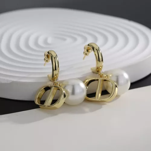 Replica Christian Dior Earrings For Women #1390391 $27.00 USD for Wholesale