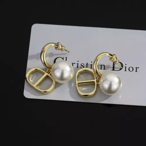 Replica Christian Dior Earrings For Women #1390391 $27.00 USD for Wholesale