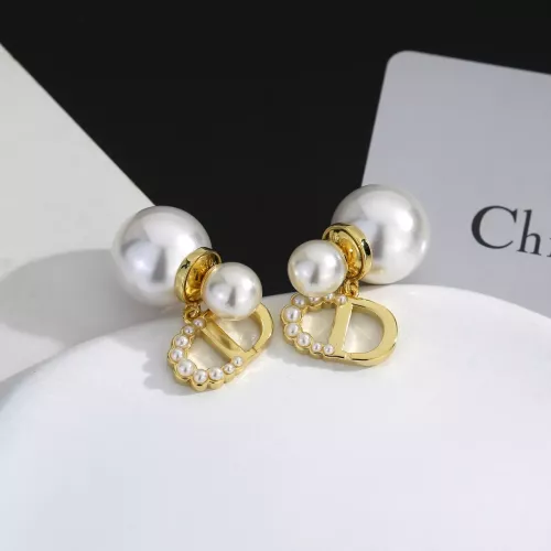 Replica Christian Dior Earrings For Women #1390392 $27.00 USD for Wholesale