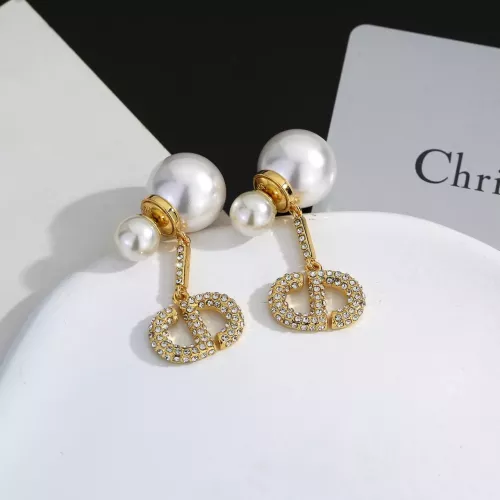 Replica Christian Dior Earrings For Women #1390394 $29.00 USD for Wholesale