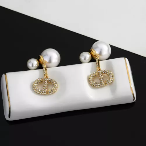 Replica Christian Dior Earrings For Women #1390394 $29.00 USD for Wholesale