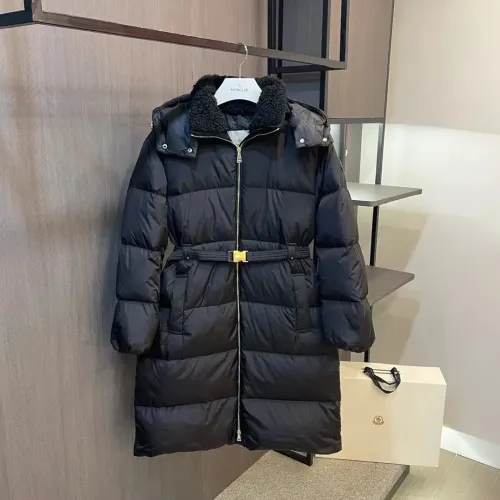 Moncler Down Feather Coat Long Sleeved For Women #1390470 $202.00 USD, Wholesale Replica Moncler Down Feather Coat