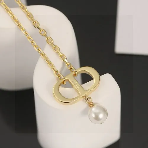 Replica Christian Dior Necklaces For Women #1390490 $25.00 USD for Wholesale