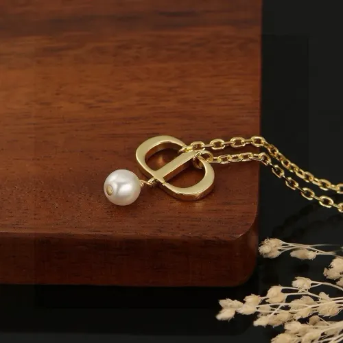 Replica Christian Dior Necklaces For Women #1390490 $25.00 USD for Wholesale