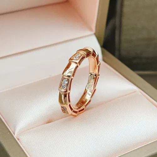 Bvlgari Rings In Rose Gold For Women #1390504 $27.00 USD, Wholesale Replica Bvlgari Rings