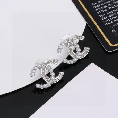 Replica Chanel Earrings For Women #1390538 $25.00 USD for Wholesale
