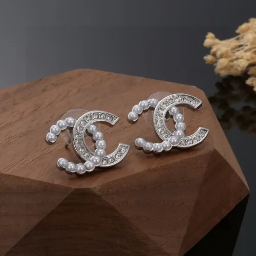 Replica Chanel Earrings For Women #1390538 $25.00 USD for Wholesale