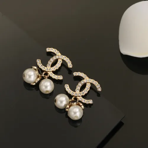 Replica Chanel Earrings For Women #1390550 $27.00 USD for Wholesale