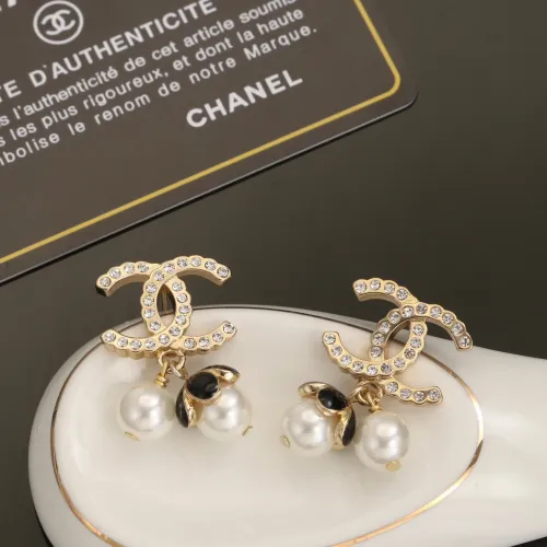 Replica Chanel Earrings For Women #1390550 $27.00 USD for Wholesale