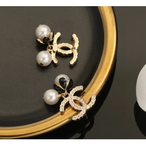 Replica Chanel Earrings For Women #1390550 $27.00 USD for Wholesale