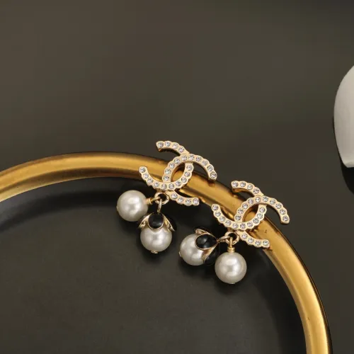 Replica Chanel Earrings For Women #1390550 $27.00 USD for Wholesale