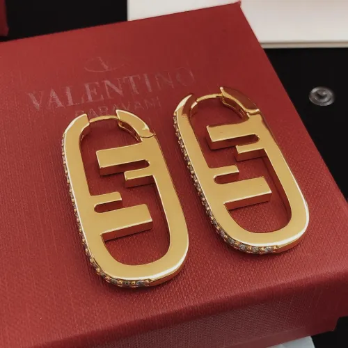 Fendi Earrings For Women #1390556 $34.00 USD, Wholesale Replica Fendi Earrings