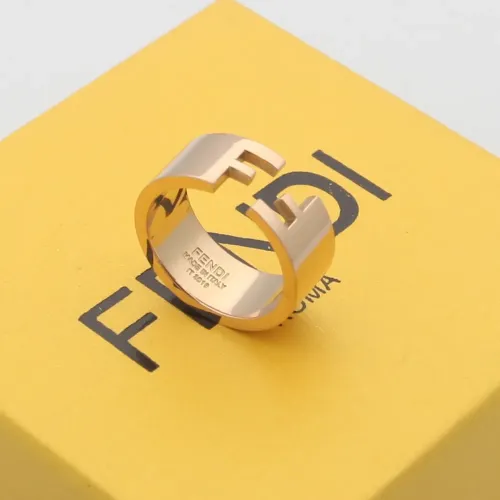 Fendi Rings In Rose Gold #1390578 $23.00 USD, Wholesale Replica Fendi Rings