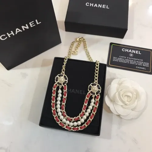 Replica Chanel Necklaces For Women #1390603 $42.00 USD for Wholesale