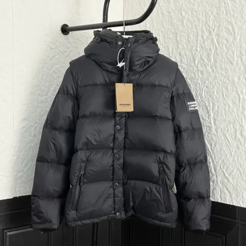 Burberry Down Feather Coat Long Sleeved For Unisex #1390670 $140.00 USD, Wholesale Replica Burberry Down Feather Coat