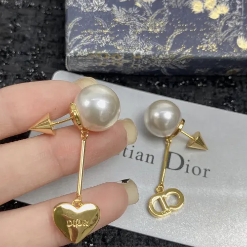 Replica Christian Dior Earrings For Women #1390738 $29.00 USD for Wholesale