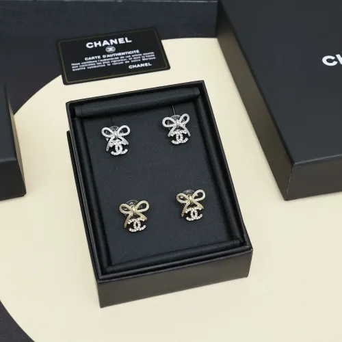 Replica Chanel Earrings For Women #1390740 $25.00 USD for Wholesale