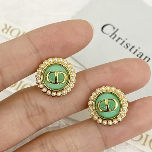 Replica Christian Dior Earrings For Women #1390792 $29.00 USD for Wholesale